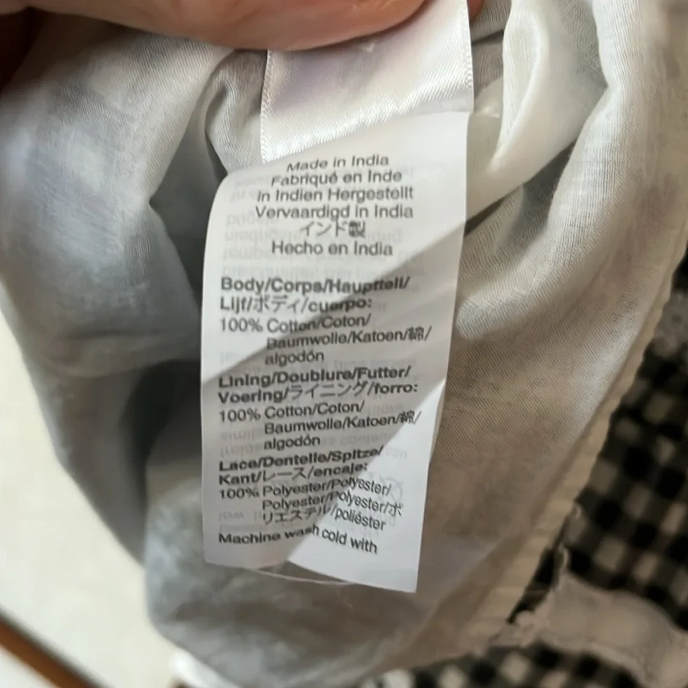 J. Crew stylish gingham